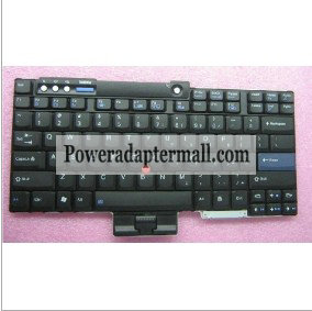 Lenovo Thinkpad R61 laptop keyboard Black US - Click Image to Close